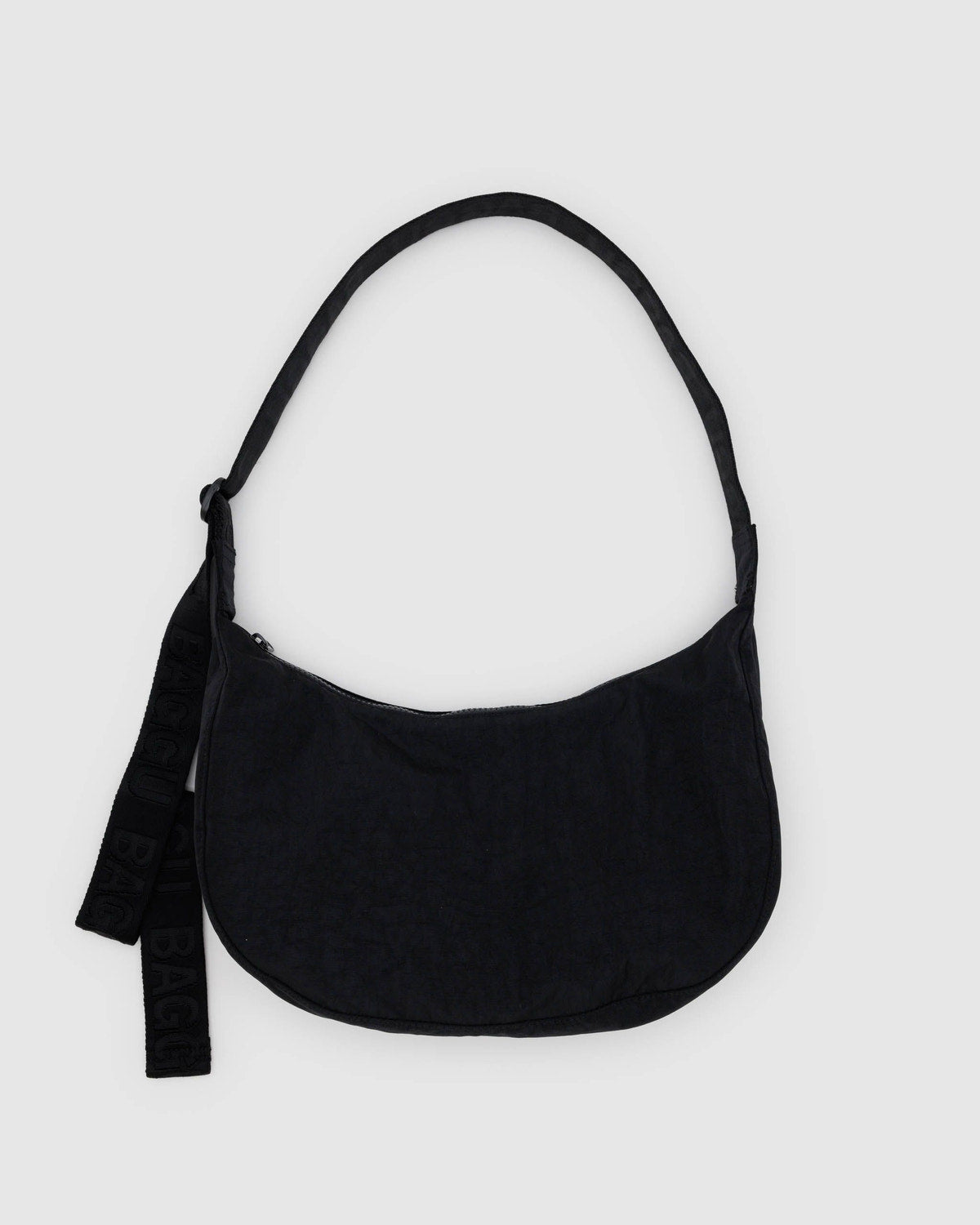 Chic & Practical Medium Nylon Crescent Bag - Your Everyday Essential